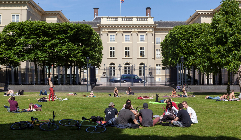 jardin del palacio real - La Haya